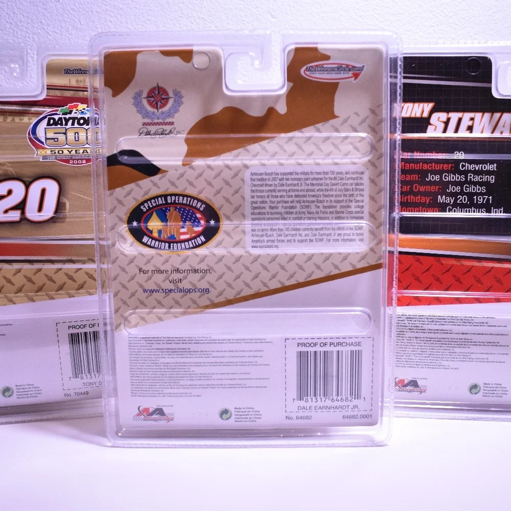NASCAR 1:64 SCALE STOCK CAR